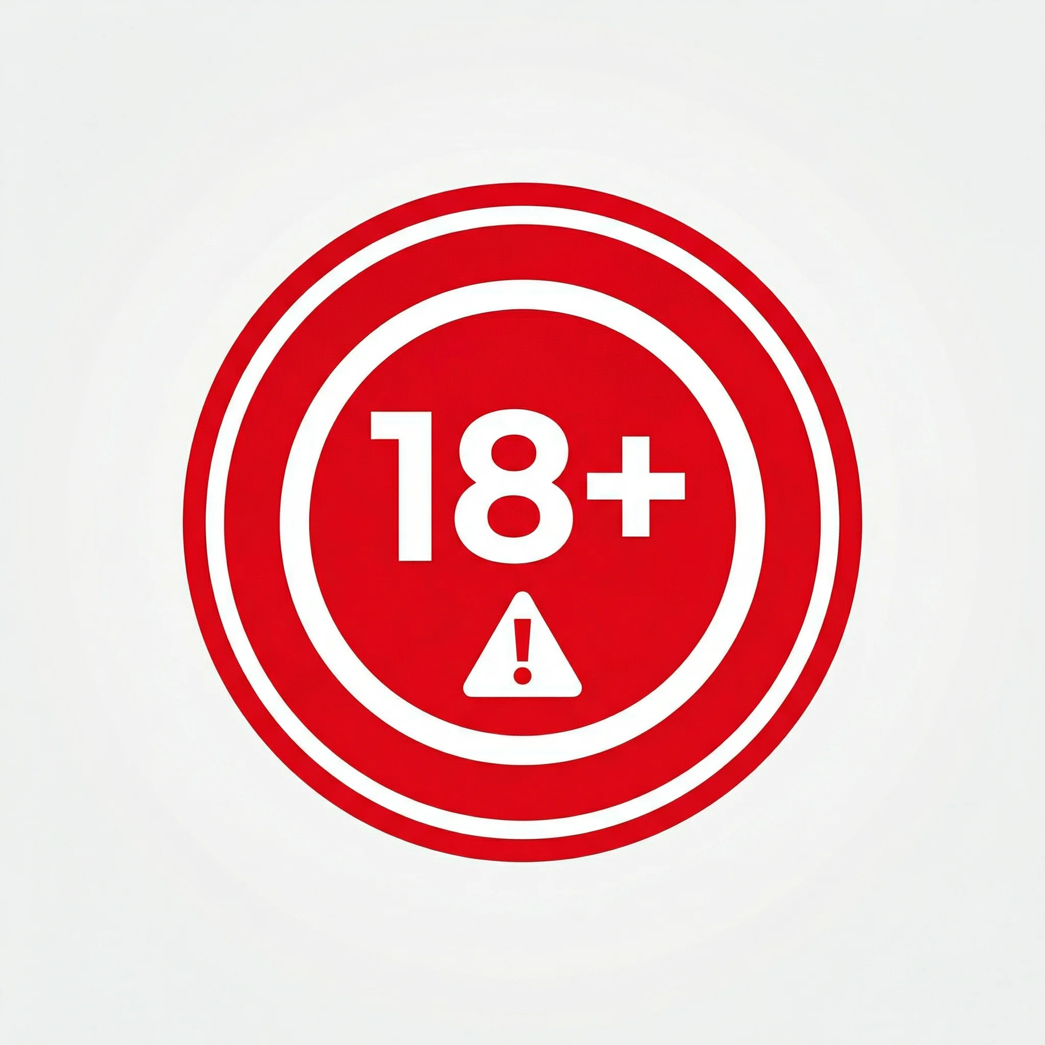 18岁以上年龄限制标识